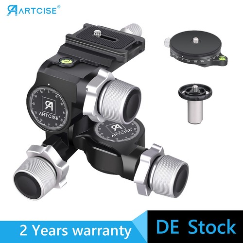 Geared tripod head - geared,