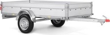 STEMA Basic STL 750 KG 251x128x35cm Tieflader PKW Anhänger Trailer Kasten