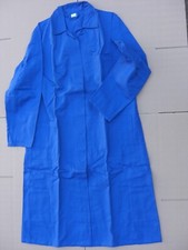 blauer Kittel Damenkittel Arbeitskittel Berufskittel Versch.Größen -langarm-