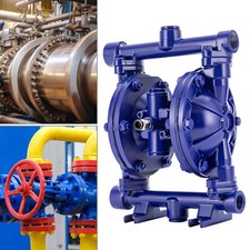 Doppelmembranpumpe 1/2 Zoll Druckluftmembranpumpe Membranpumpe Diaphragm Pump