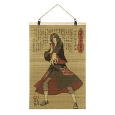 Naruto Rollbild aus Bambus im