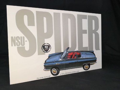 Nsu spider das erst automobil - nsu-spider:,