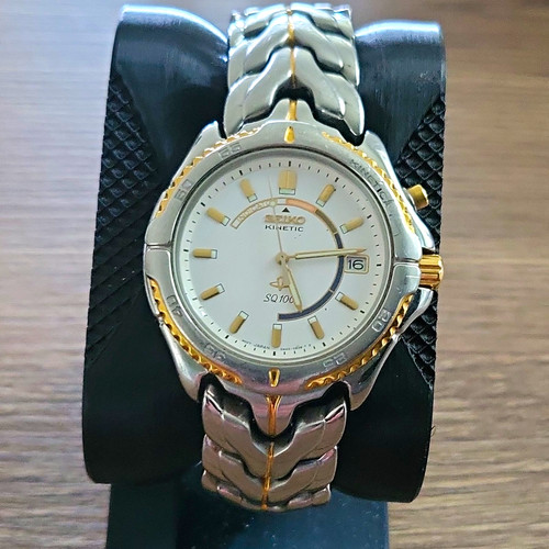 Seiko kinetic sq100 - seiko, 5m42-0a30