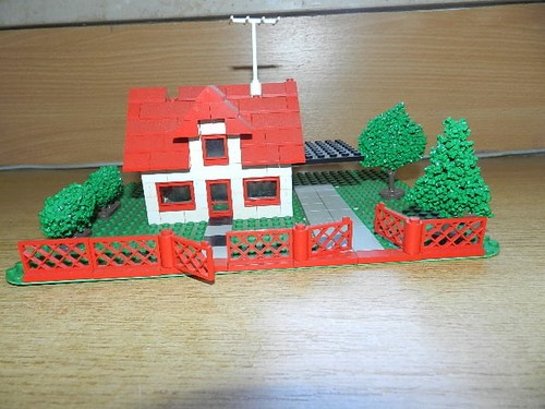 Lego einfamilien haus - haus, mit