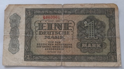 Deutsche mark banknote von - 1,