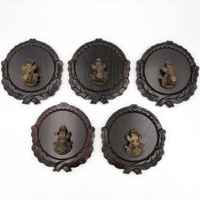 5 Stück Keilerschilder