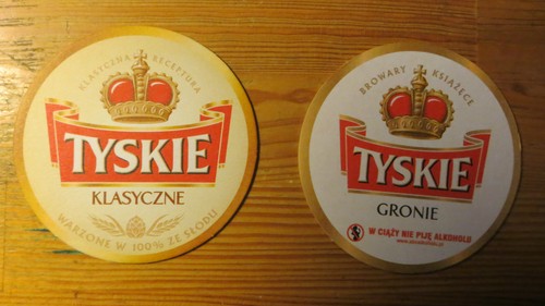 Bierdeckel tyskie klasyczne - bierdeckel,