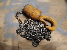 Demag PK2 Lasthaken mit Kette 3m Für Kran Kettenzug