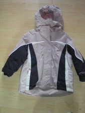 Jacke rosa lila Gr. 98-104 vom Schneeanzug mit Kapuze Reißverschluss 