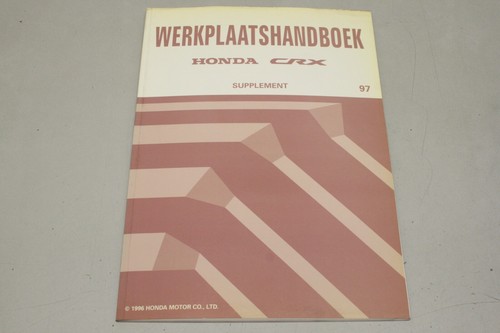 Honda crx supplement - honda,