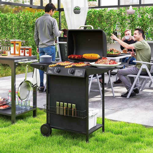 Outsunny gasgrill kw - outsunny, 7
