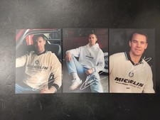 3x Manuel Neuer Autogramm