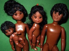 alte vintage Mattel Sunshine Family Familie Sonnenschein AA dunkelhäutig RARITÄT