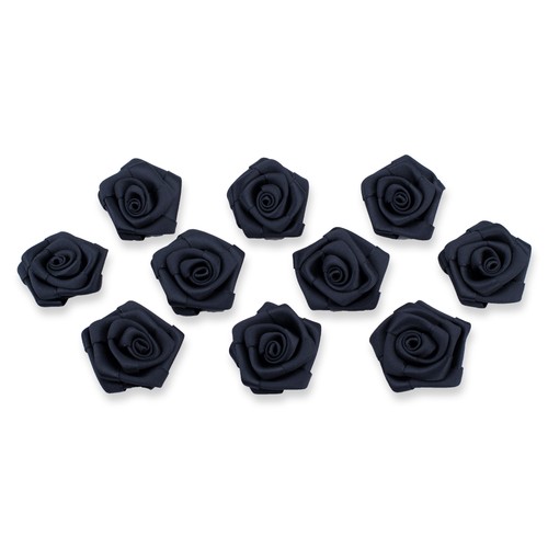 Satinrosen 3cm rosenköpfe - 10,