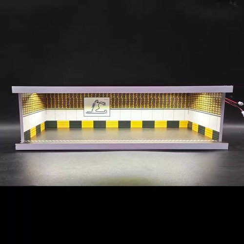 Diorama parkplatz - nw,