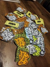 Graffiti und Streetart Sticker Set 1, 15-teilig, Aufkleber, Urban Art, StreetArt