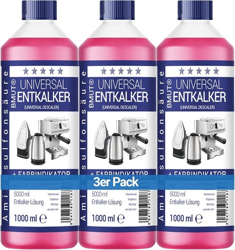 1000ml entkalker - 3x,