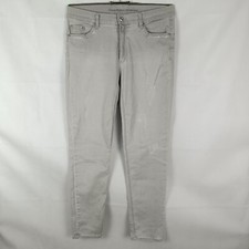 Anna Montana Damen Jeans Grau