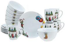 CreaTable - Luna - Frühstücksset 18-tlg (Socken)