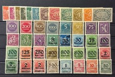 Deutsches Reich Lot ab Jahrgang 1922 postfrisch