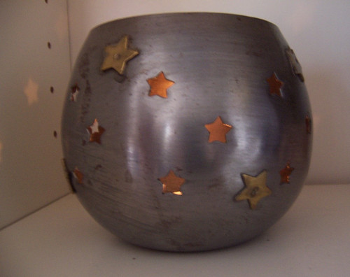Teelichthalter stern dekor - teelichthalter;, stern-dekor