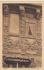 Goslar, Harz, Schnitzereien mit der Butternnhanne am Brusttuch ngl G2132