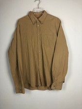 Vintage Hugo Boss Cord Hemd -Retro Oberteil -T-Shirt -Oldschool -Baggy -Gr. L-XL