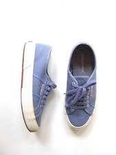 getragene Superga 39 blau