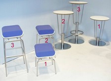 Johansson Design Schweden  1 Stehtisch + 1 Barhocker mit der Nr. 2 hochwertig