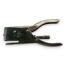 JUWEL Elastic Heftzange Modell U – Vintage Handtacker Metall Bürogerät