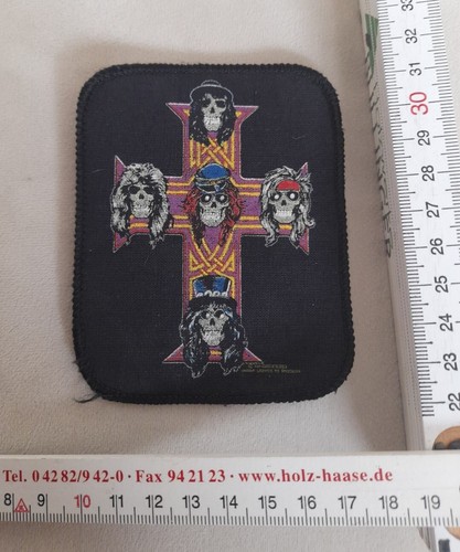 Guns roses patch metal rock - guns,