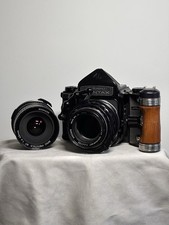 Pentax 6x7 + 105mm f2.4 + 45mm