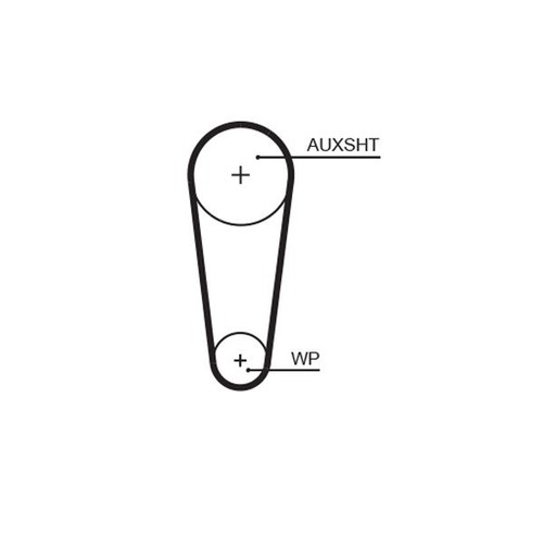 Gates antk1145 schlauch - gates,