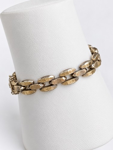 333 gold gliederarmband - gold, ca