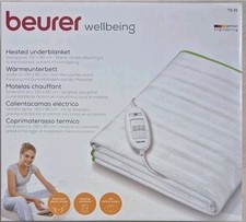Beurer TS15 Wärmeunterbett Heizdecke Sicherheitsautomatik waschbar 150 x 80 cm
