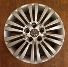 1x Alufelge 16 Zoll 6.5" 5x110 39ET Opel Meriva Rim Wheel