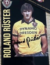 Autogrammfoto Roland Rüster -