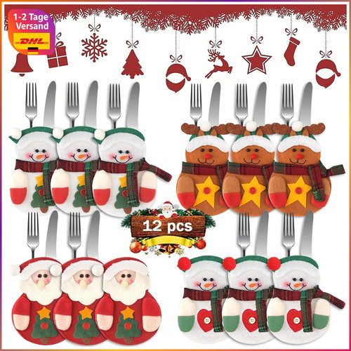 Besteckhalter weihnachten - besteckhalter,
