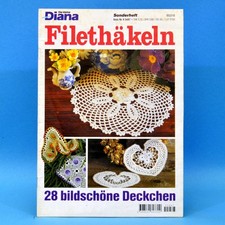 Die kleine Diana | Filethäkeln | K 5487 | 28 bildschöne Deckchen