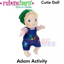 Rubens Scheune ADAM Cutie Activity weiche Puppe 32 cm Alter 0+ maschinenwaschbar 30152100