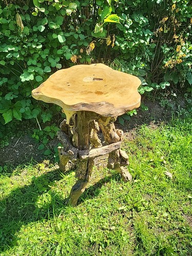 Barhocker aus wurzelholz - barhocker,