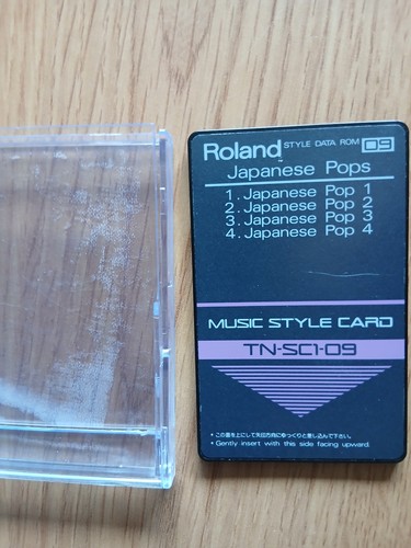 Roland music style - roland, card