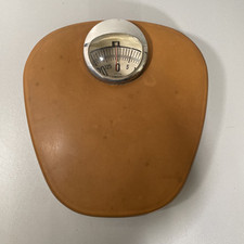 Krups Personenwaage Retro 60er/70er Braun 130kg Bad Wiegen Vintage