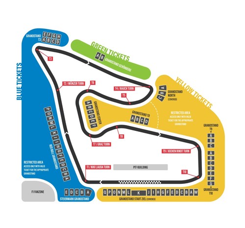 Wochenend tickets formel 1 - 2x,