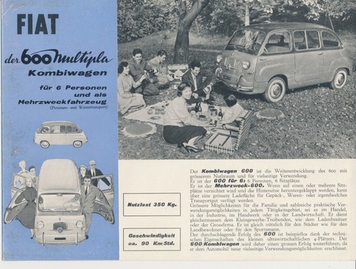 Fiat 600 multipla - 600,