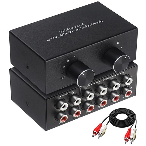 Unstincer cinch audio switch - cinch,