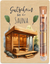 Sauna Gutschein Geldgeschenke