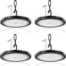 4X UFO LED Hallenbeleuchtung