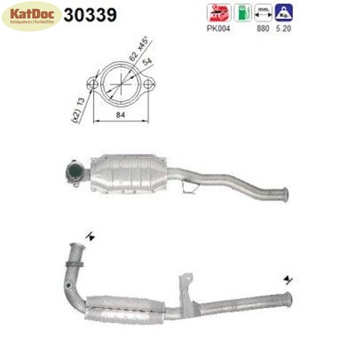 Katalysator renault megane - katalysator,