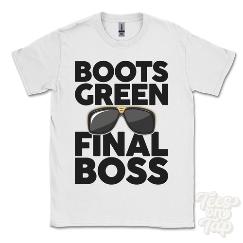 Boots green final - boots, boss